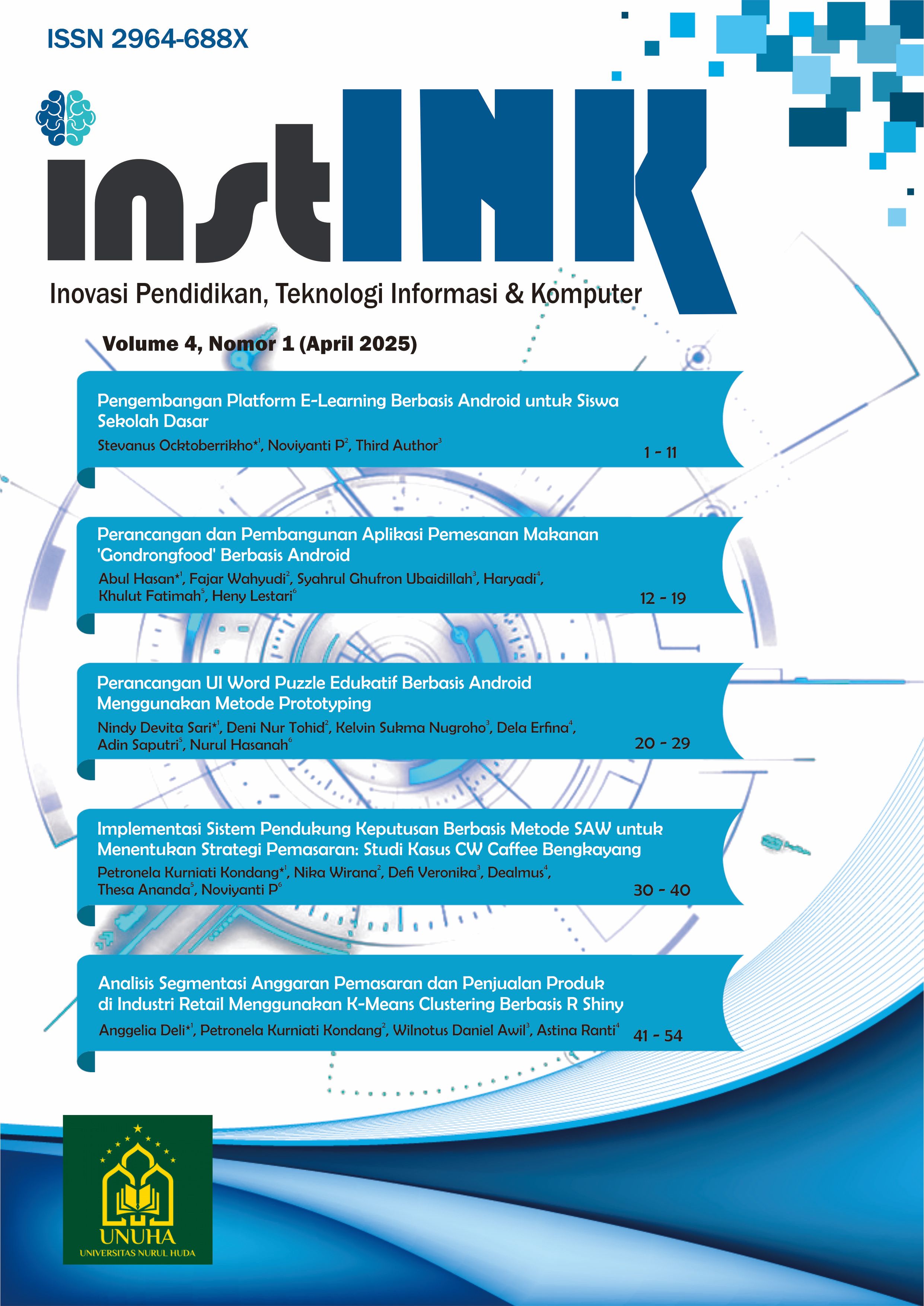 View Vol. 4 No. 1 (2025): Edisi April