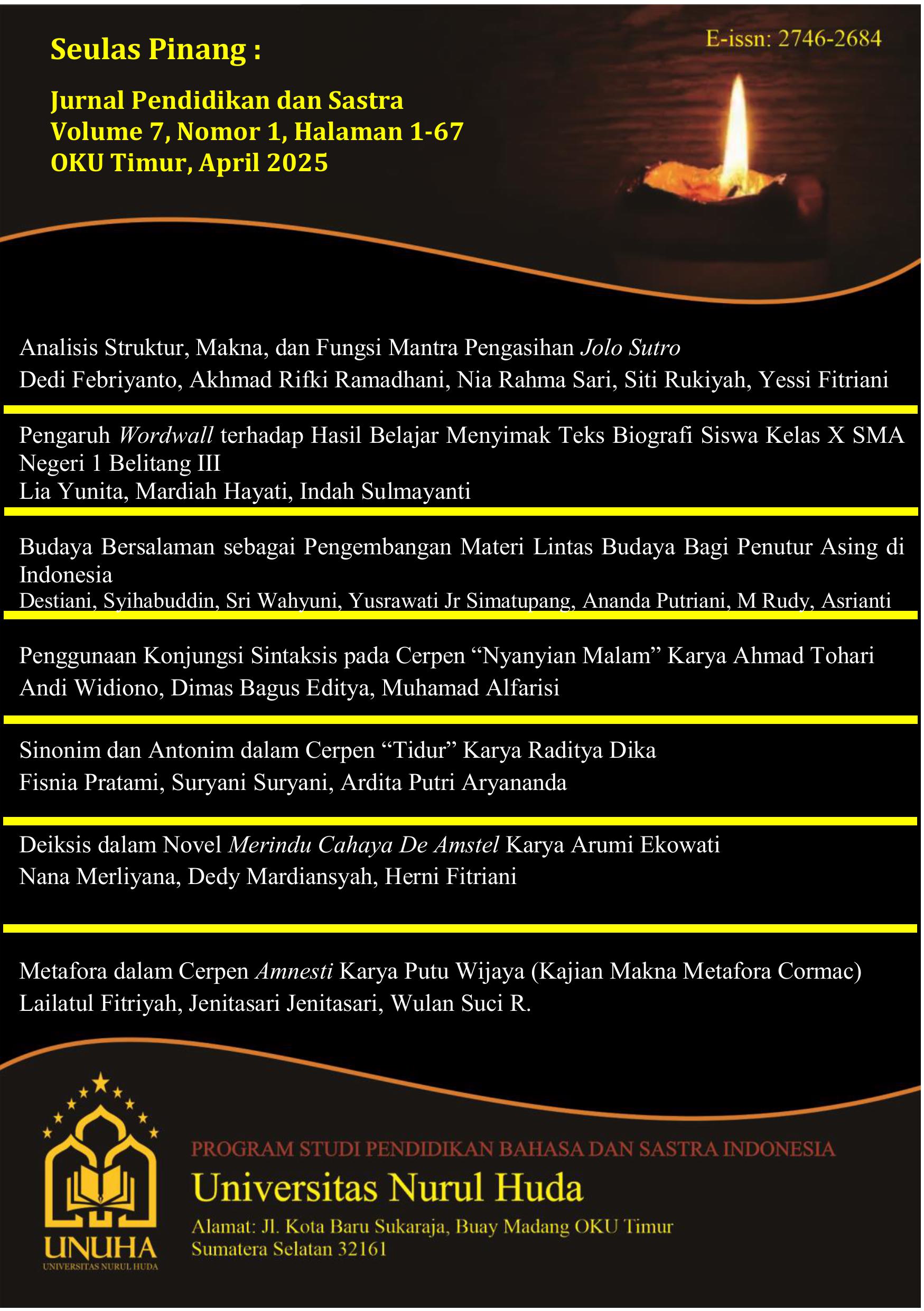 					View Vol. 7 No. 1 (2025): April Edition
				